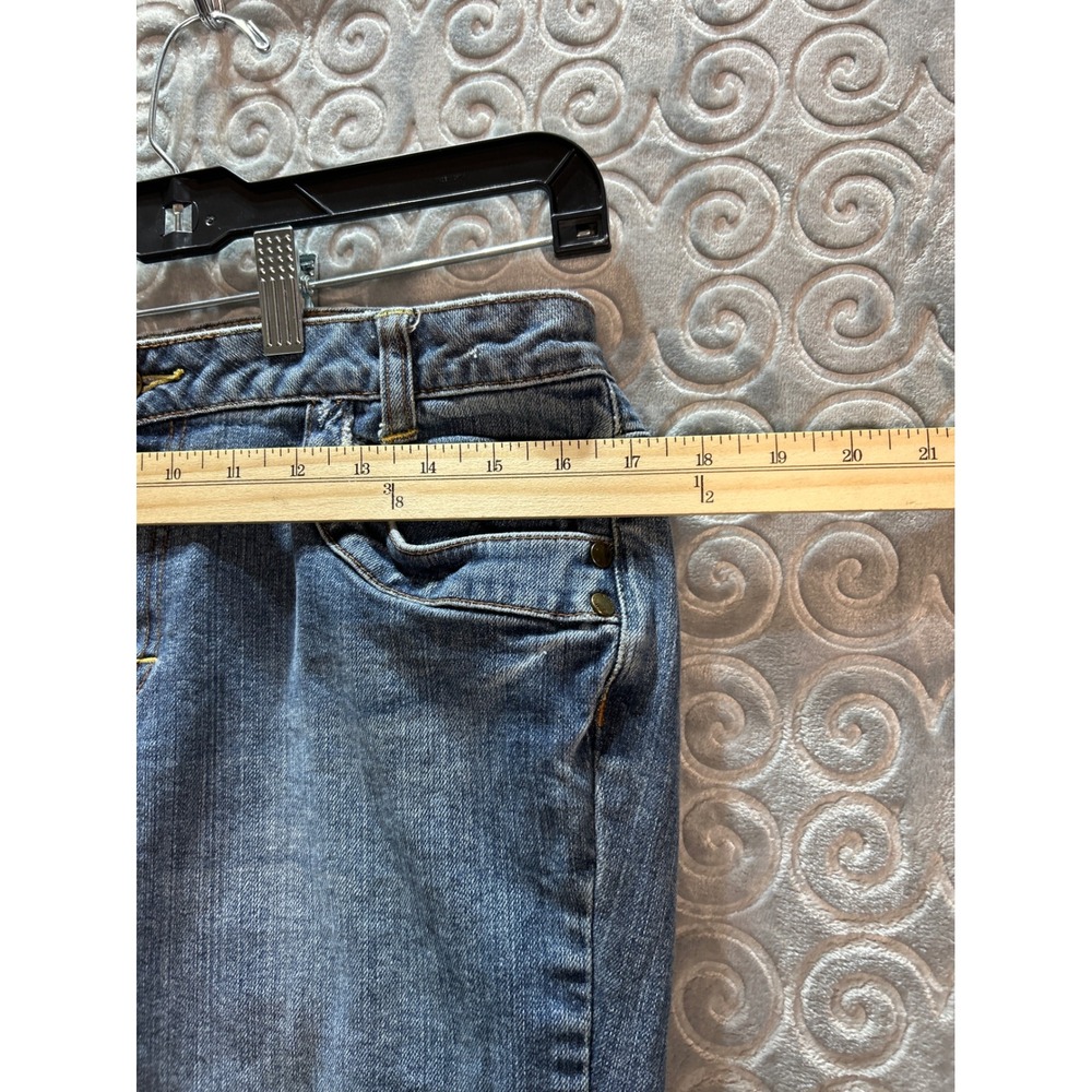 ANA A New Approach Womens Blue Wash Denim Jeans‎ Size 14 Straight Leg - Picture 5 of 6